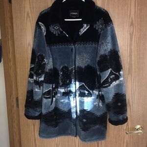 Outbrook Womens Fleece Heavy Coat Vintage